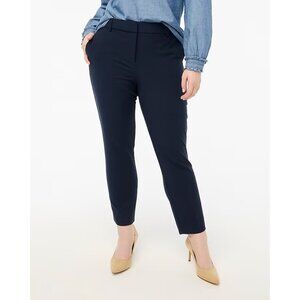 J.Crew Ruby Crop Pant Black Womens Size 10 Slim Fit